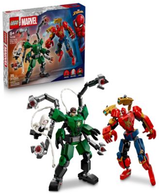 Marvel Mech Battle: Spider-Man vs. Doc Ock Building Toy 76338, 315 Pieces