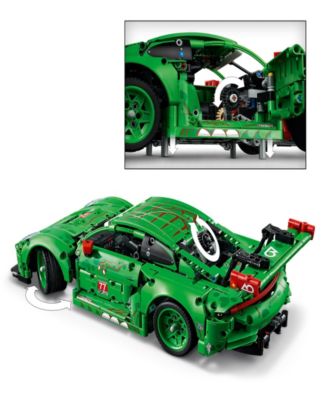 Technic Porsche 911 GT3 R Rexy AO Racing Car 42224, 1313 Pieces