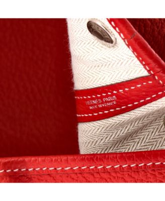 30 Garden Party Tote Leather