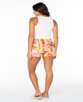 Women's Zola Floral Print Tie Waist Skort
