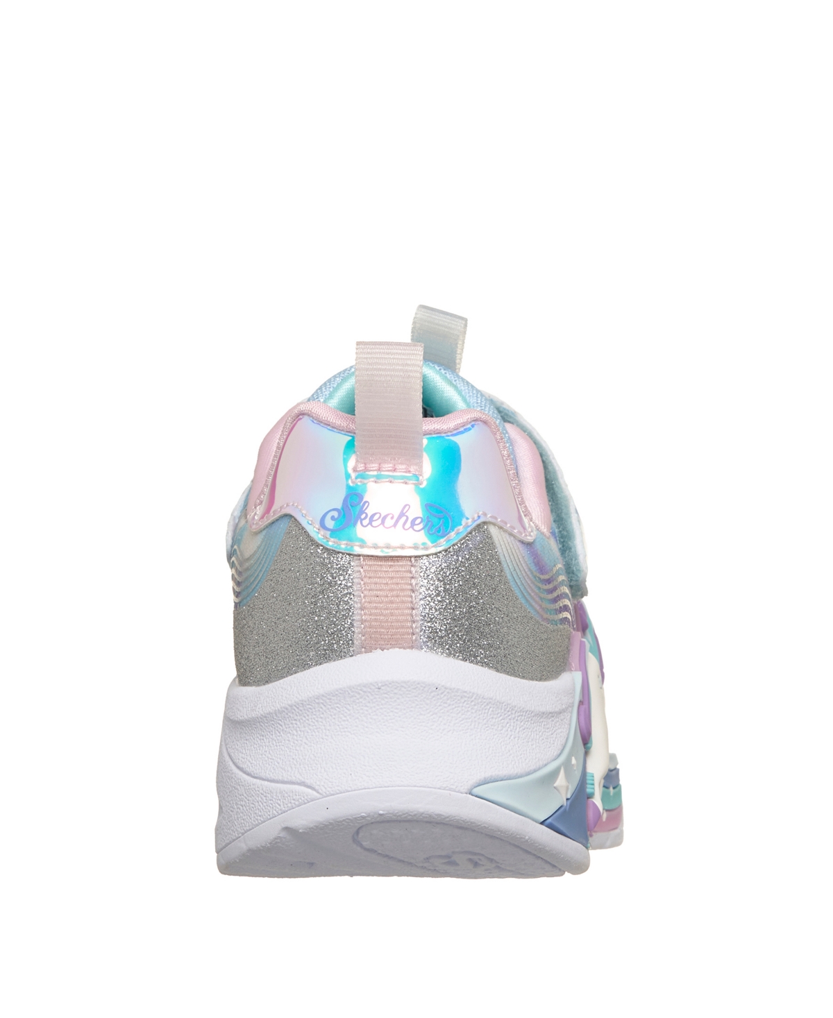 Skechers Little Girls S-Lights: Unicorn Chaser Stay-Put Closure Light-Up Casual Sneakers from Finish Line