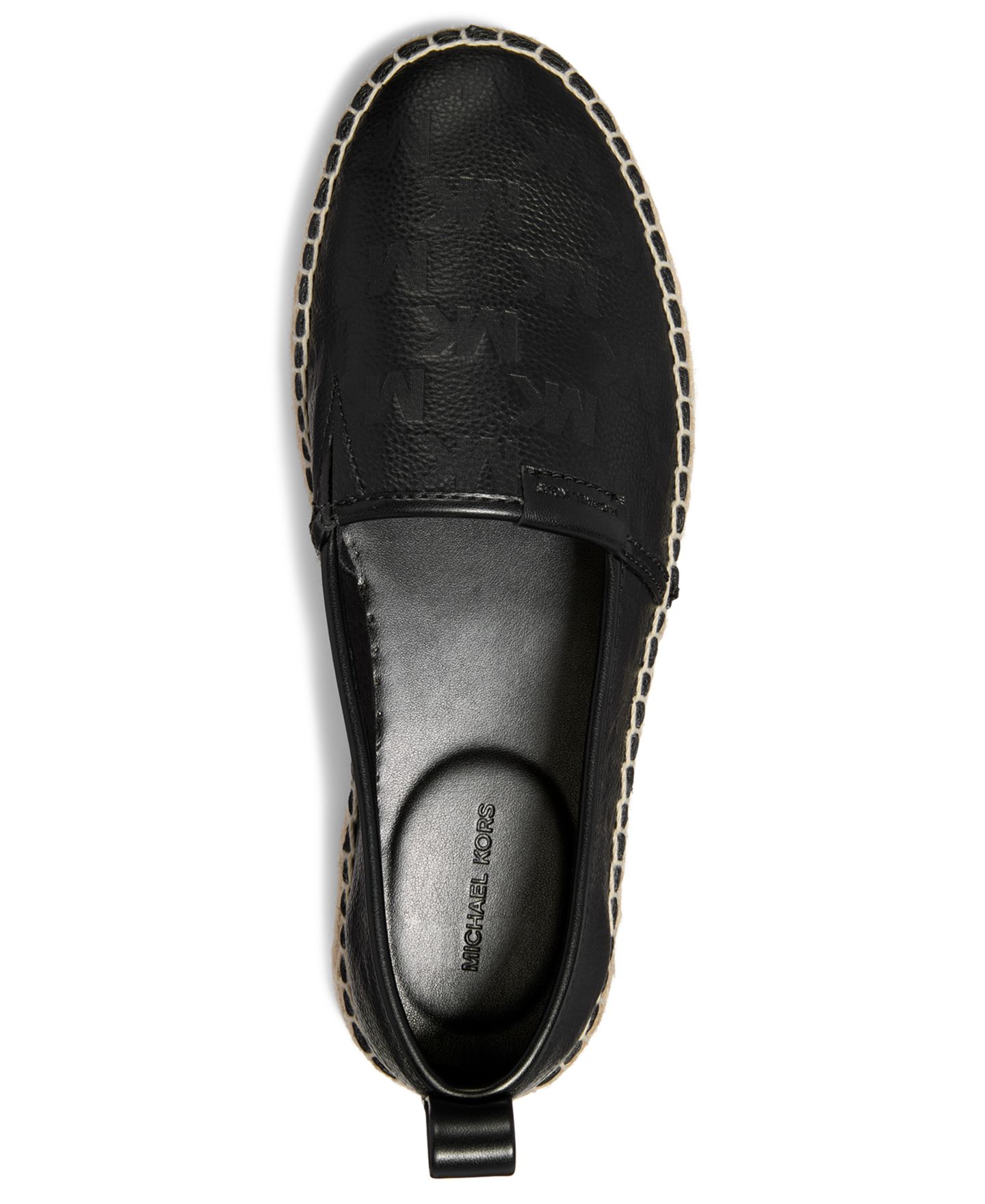 Обувь Michael Kors Men's Elias Espadrille Slip-On Shoes, цвет: Чёрный — фото 3