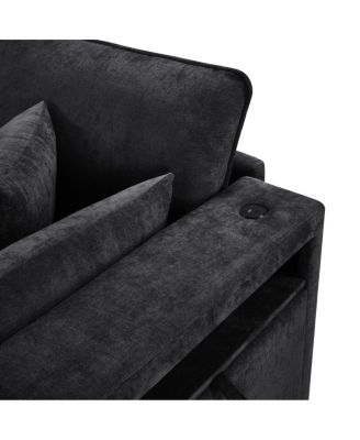 Modern U-shaped with Ottoman