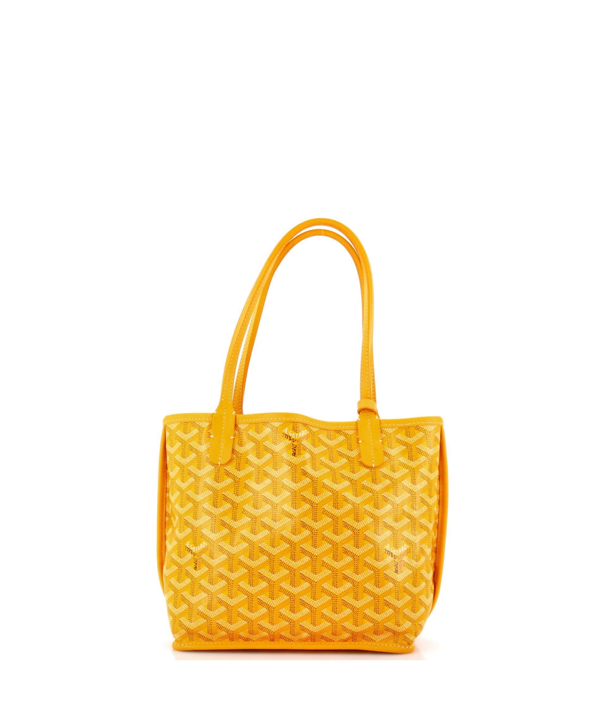 Pre-Owned Goyard Mini Anjou Reversible Tote Coated Canvas