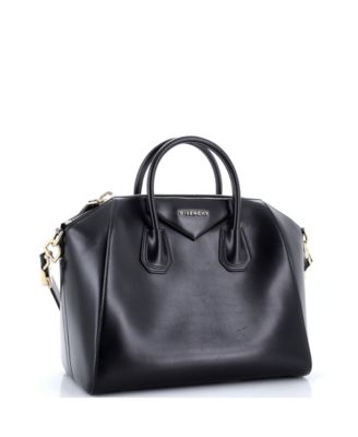 Medium Antigona Bag Glazed Leather