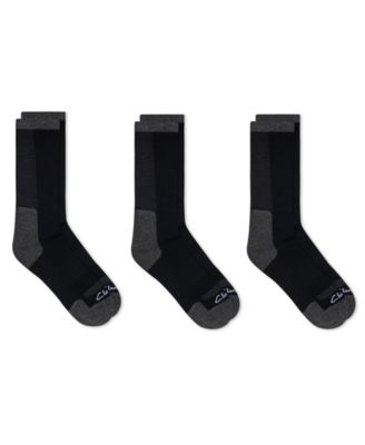Men's Half Cushion Crew Socks, 3-Pack