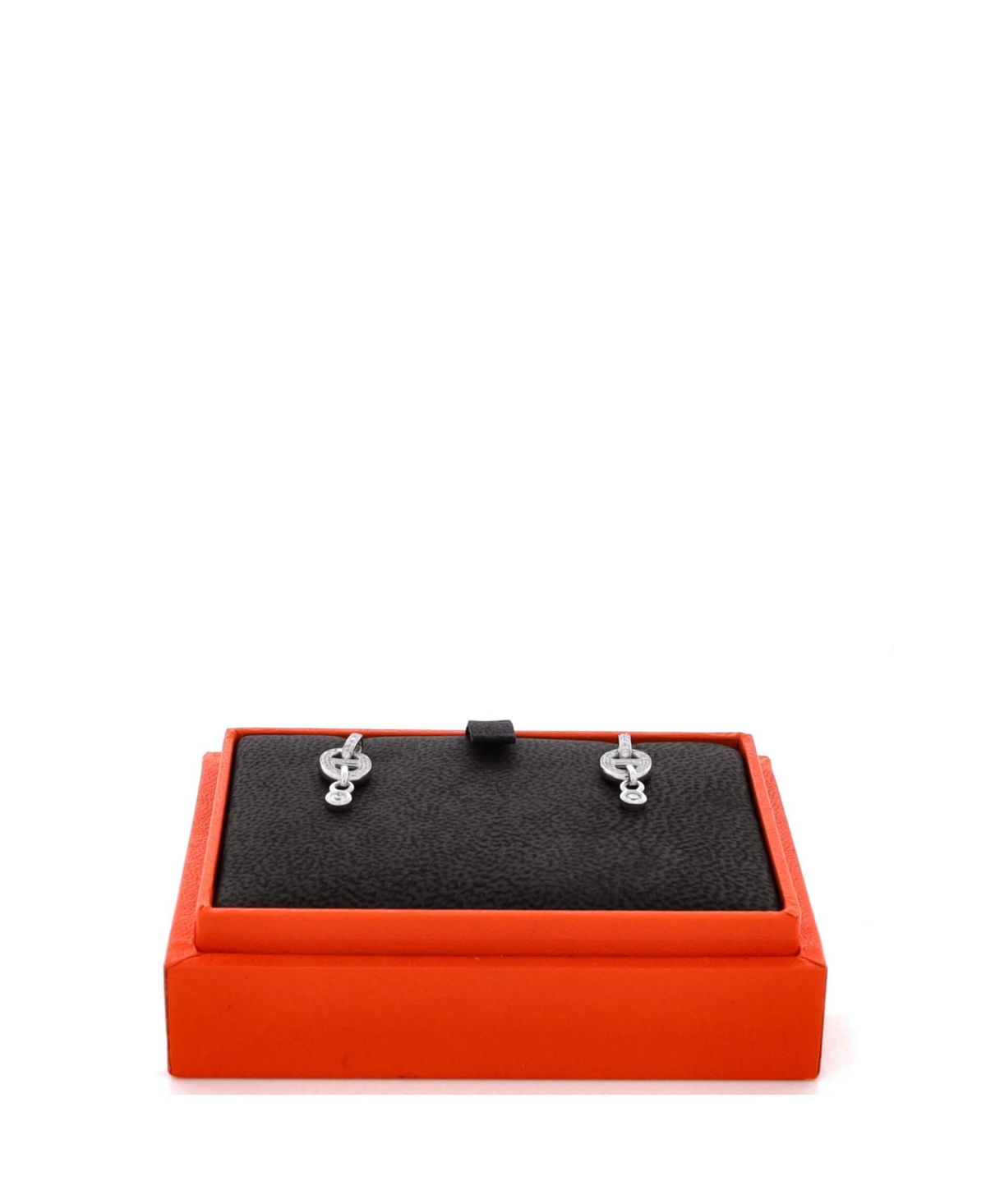 Pre-Owned HERMES Chaine D'ancre Enchainee Drop Earrings