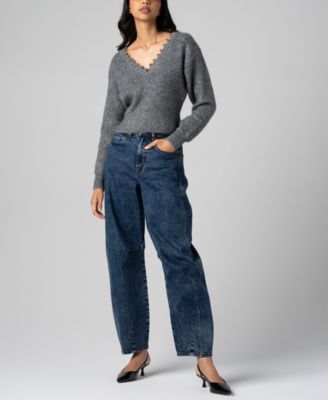 Women's Morning Dew Faux-Pearl Sweater