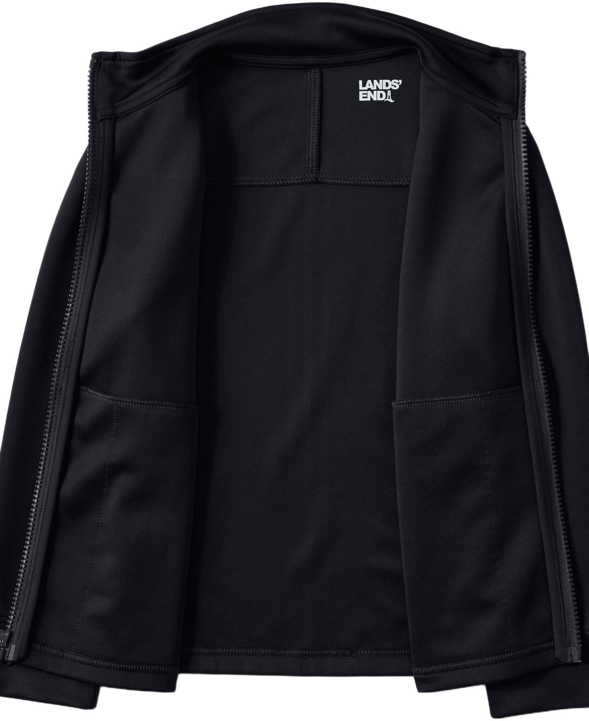 Lands' End Girls Active Performance Full Zip Jacket