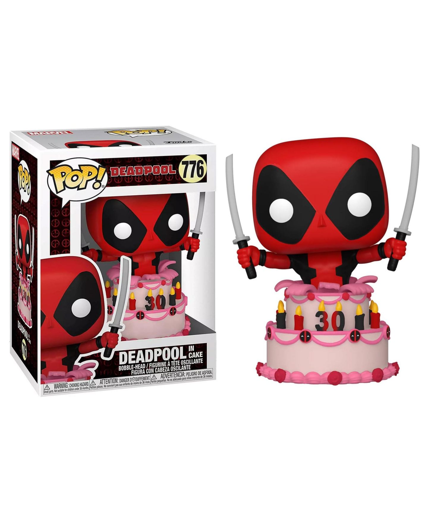 Детская фигурка Funko Marvel POP Deadpool in Cake — фото 1
