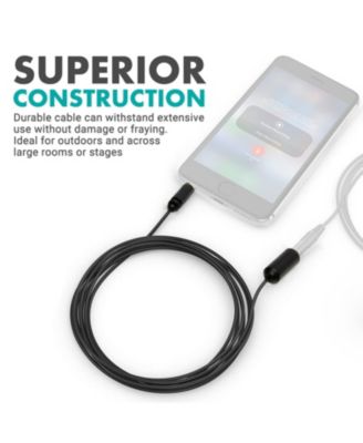 PM10EC6 20-foot (6m) TRRS Female 3.5mm to TRRS Male 3.5mm Microphone Extension Cable for Smartphones