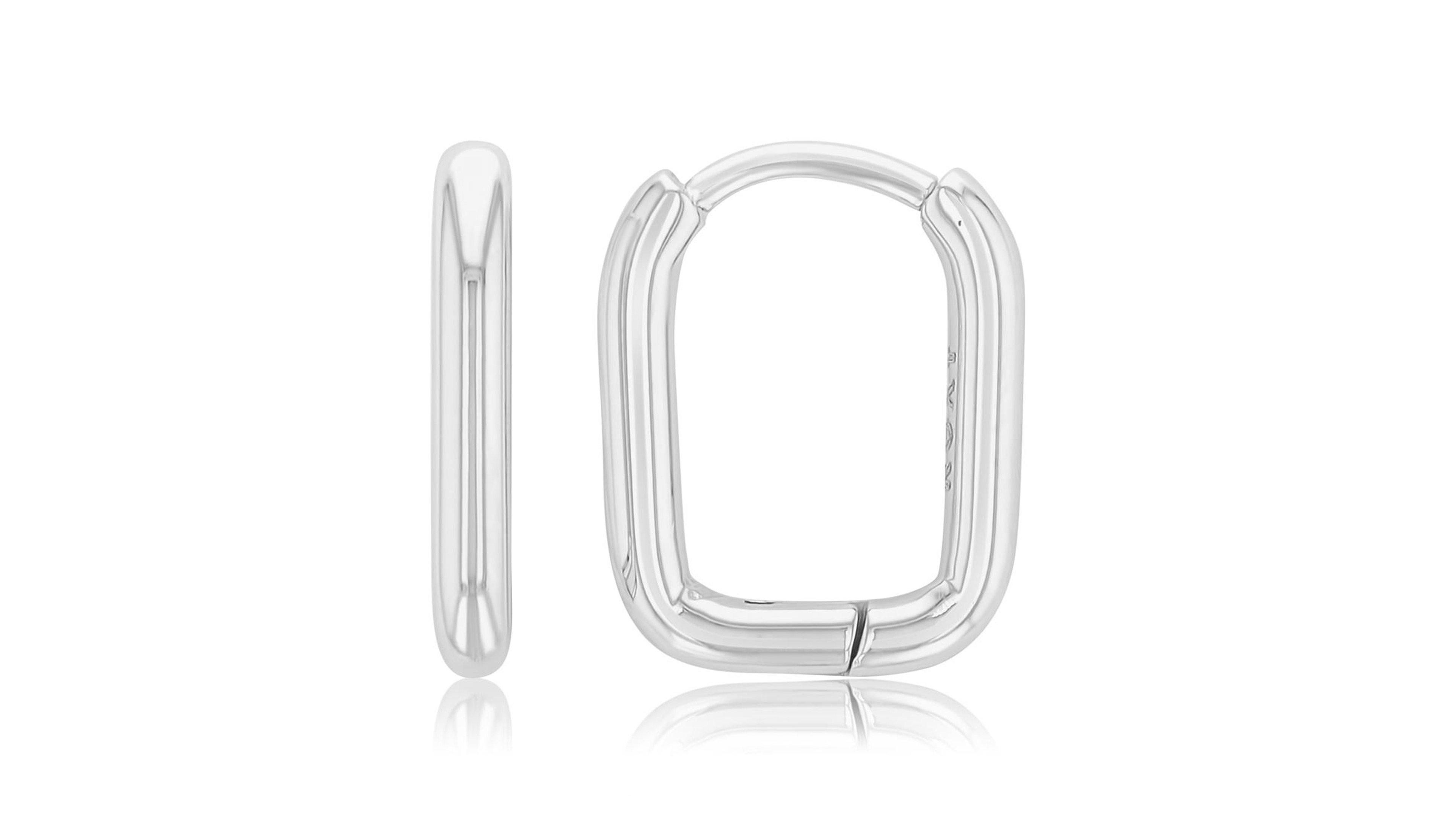 Roxy Waterproof Yellow 14mm Tube Huggie Earrings
