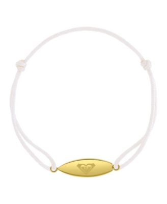 Roxy Waterproof Yellow Surfboard Adjustable Bracelet - Yellow