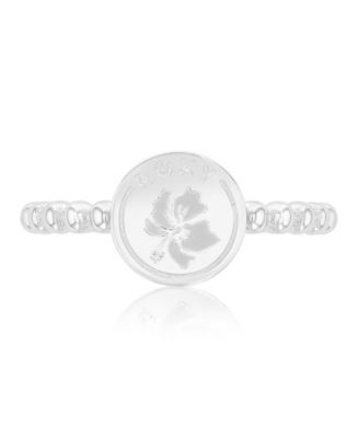 ROXY Waterproof Yellow Hibiscus Beads Ring - Macy's
