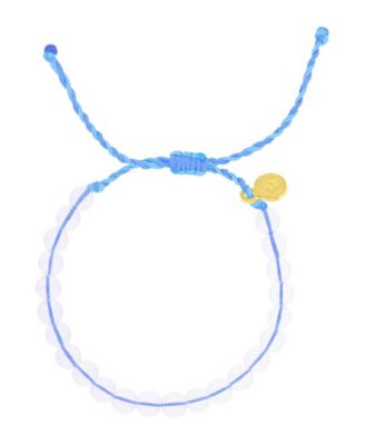 Brass Yellow Quartz Beads Adjustable Bracelet