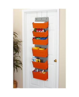6 Pocket Over the Door Pocket Organizer