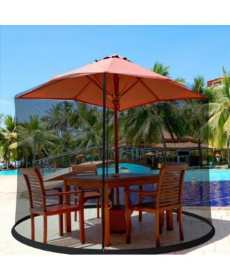 9 -10 Feet Outdoor Umbrella Table Screen Mosquito Bug Insect Net