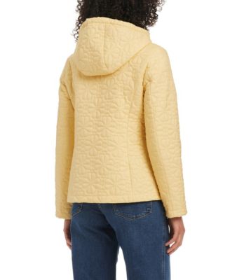 Women's Short Spade Flower Quilt