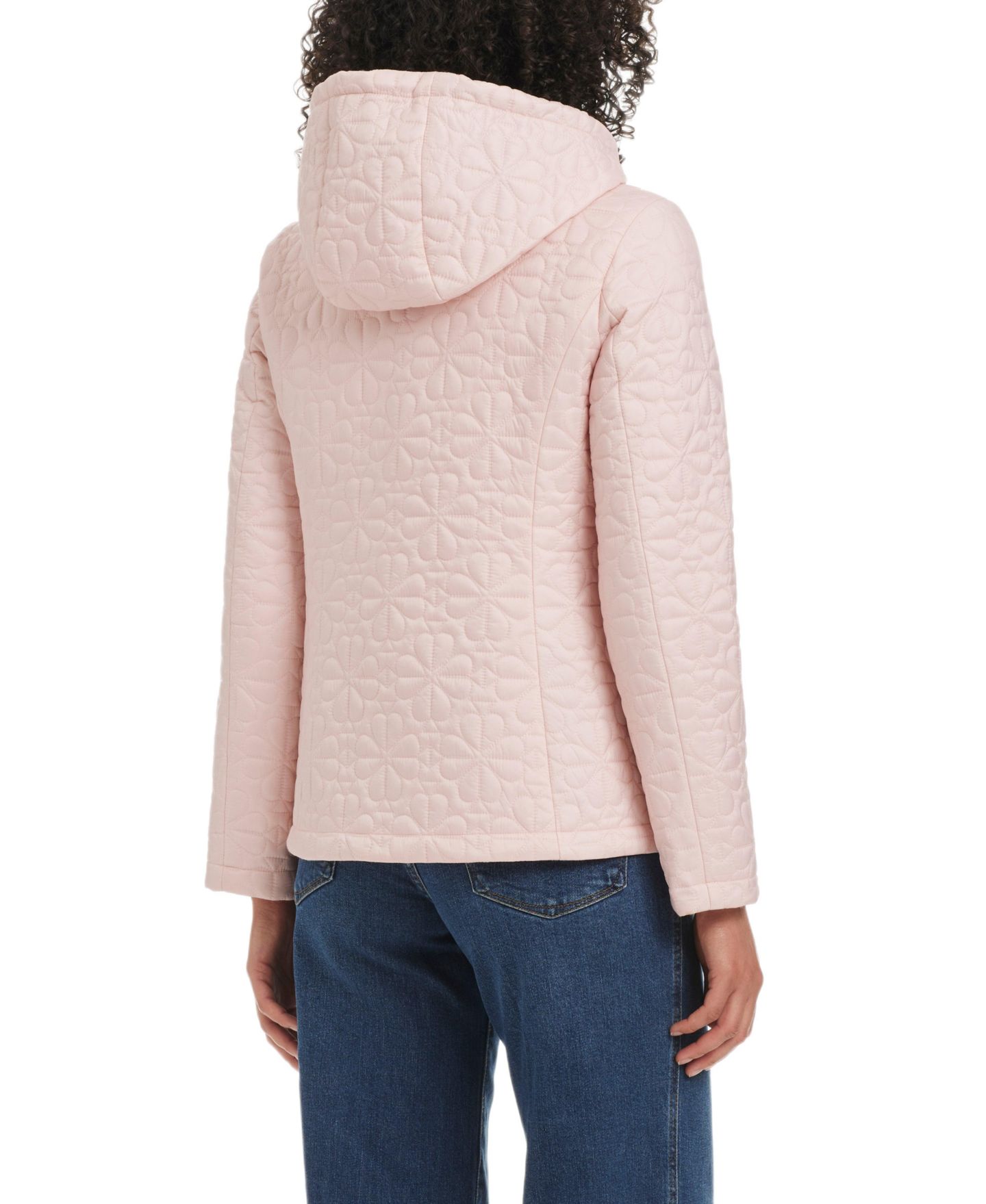 Женское покрывало kate spade new york Short Spade Flower Quilt, цвет: Пудровый розовый — фото 2