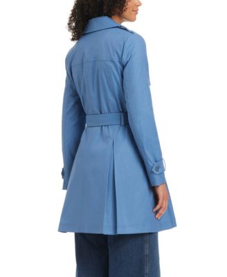 Women's Short Double-Breasted Trench Coat