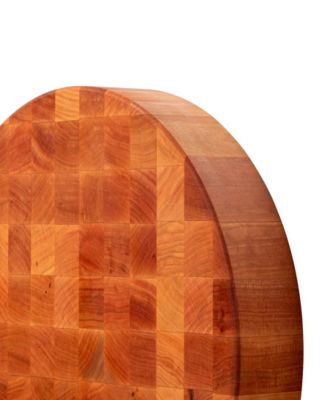 CCB Series 18" Round Wooden Cherry Cutting Board