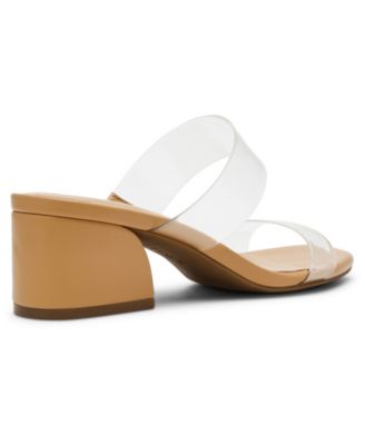 Women's Mandy Vinyl Block Heel Dress Sandals