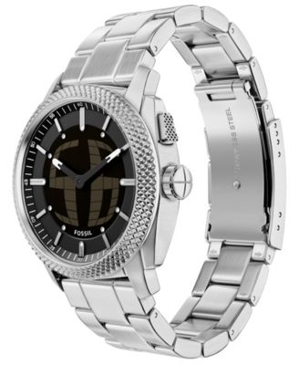 Men's Machine Big Tic Stainless Steel Watch, 41mm