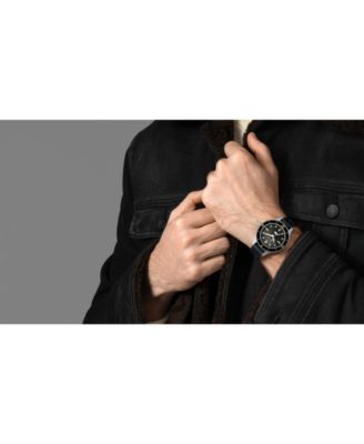 Men's Automatic MIL-SHIPS-W-2181 Navy Nylon Strap Watch 41mm - Limited Edition