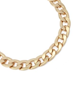 Faceted Curb Chain Anklet