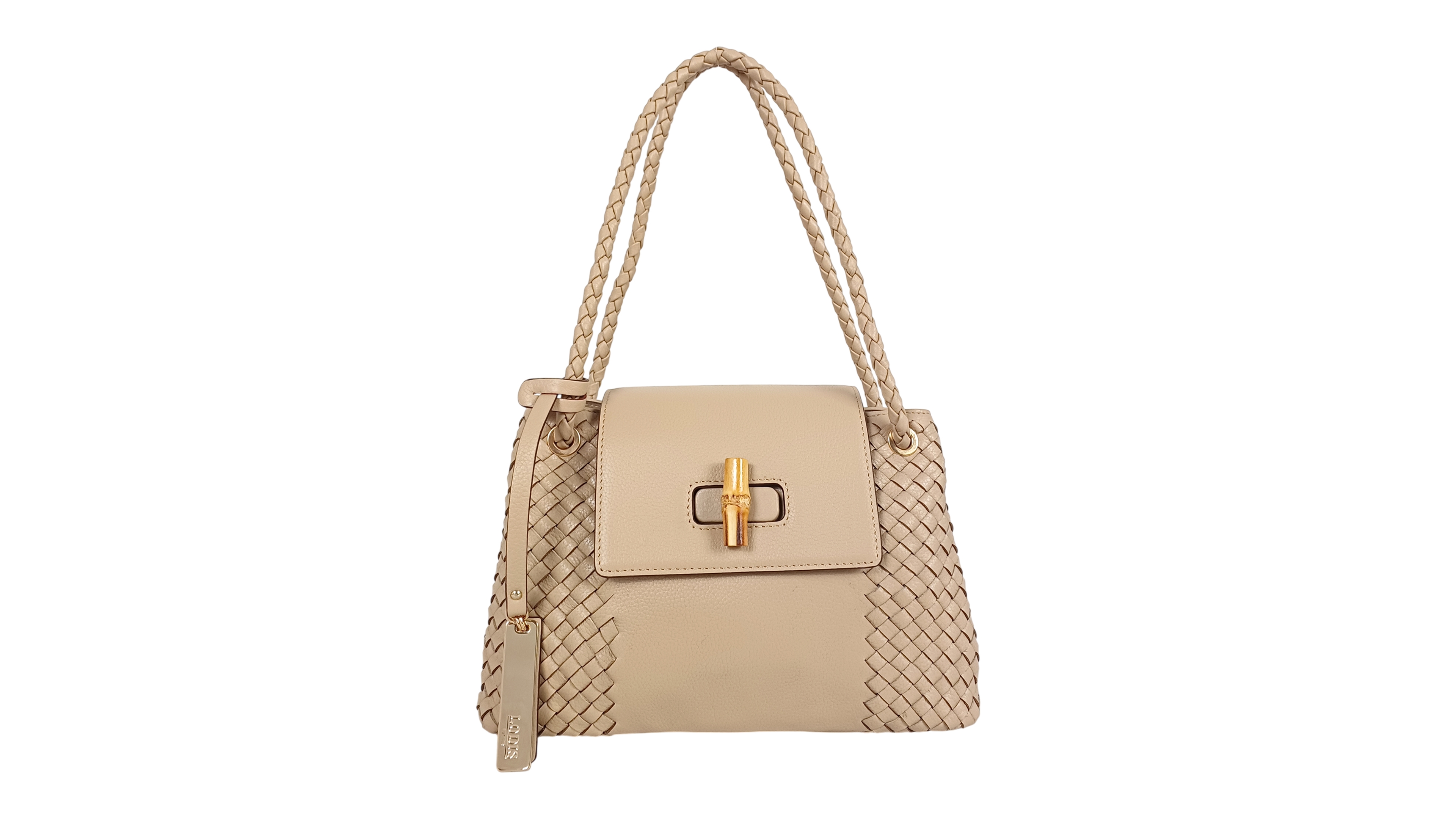 Lodis Sondra Woven Small Satchel Bag