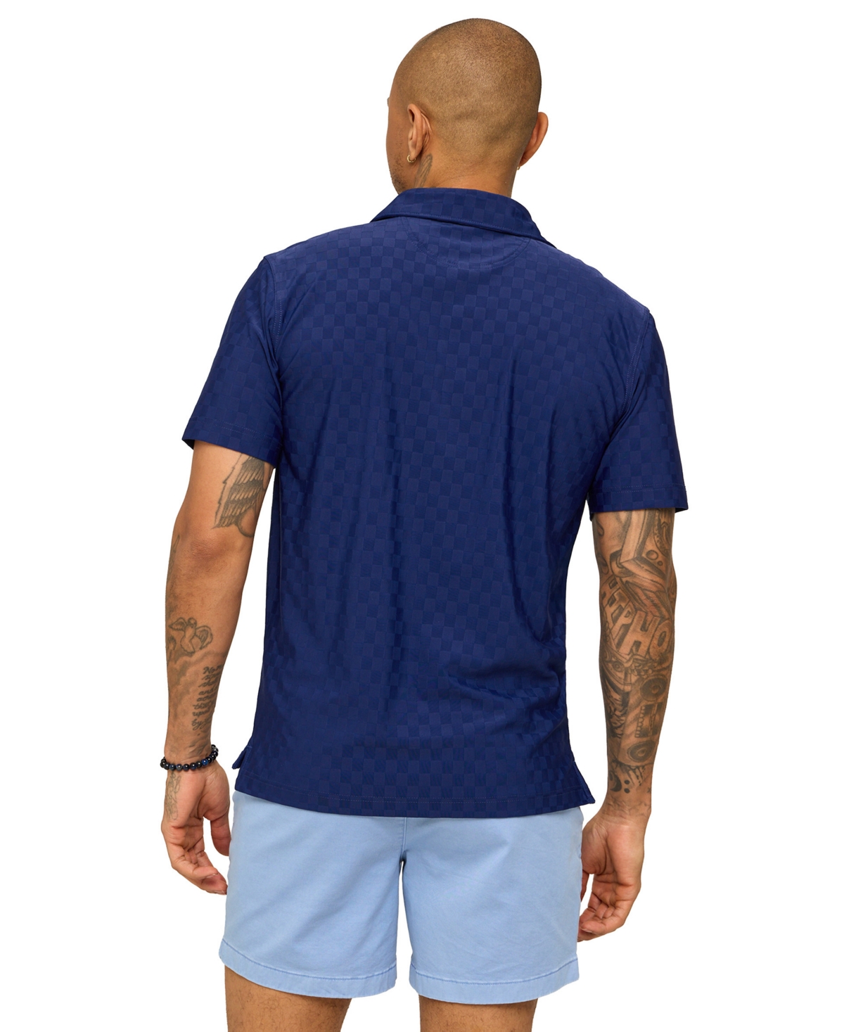 Chubbies Men's The Vanna Textured Performance Polo Shirt