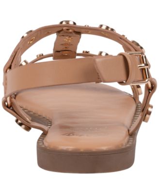 Women's Trinity Studded Strappy Flat Sandals