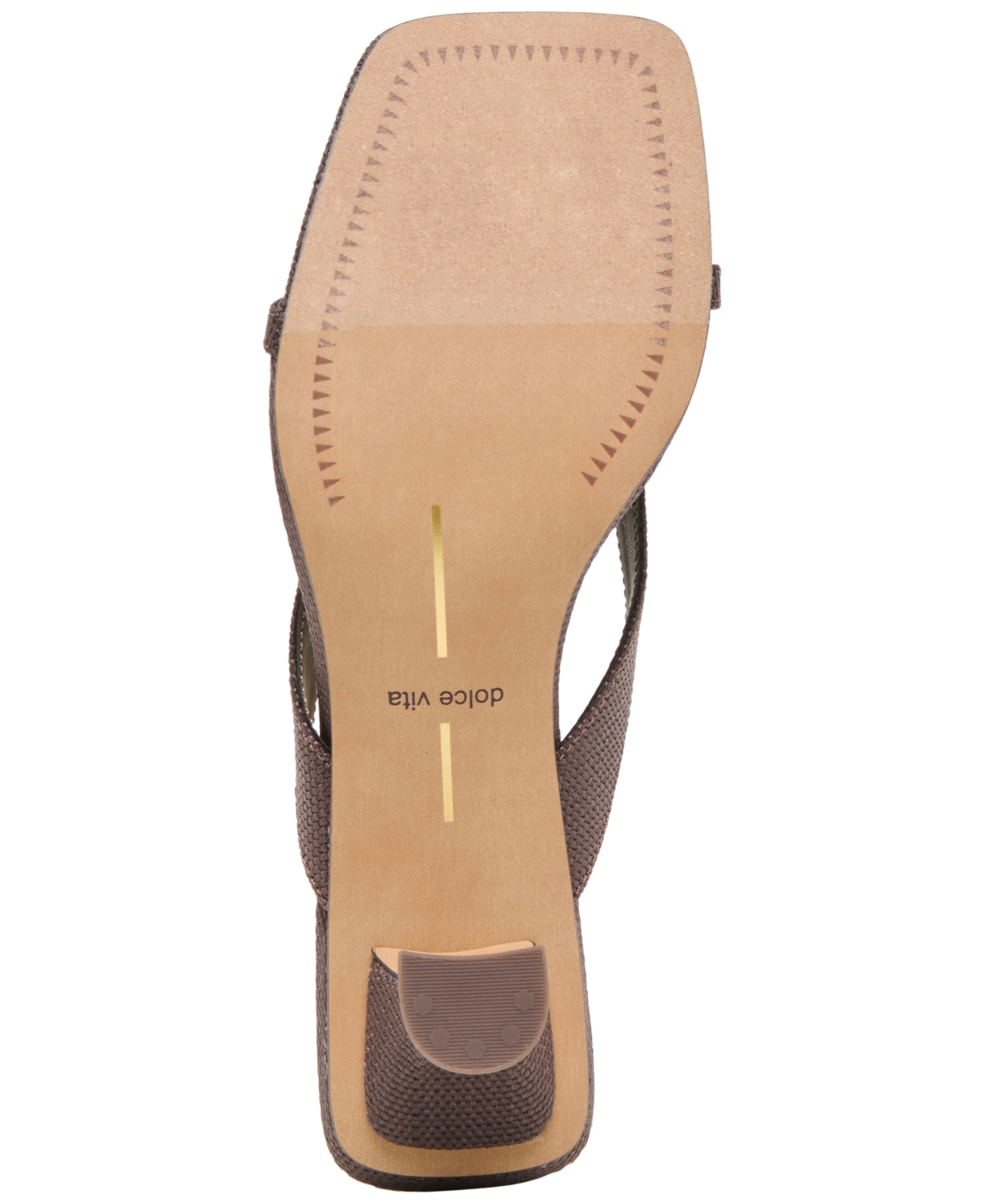 Dolce Vita Women's Brevel Thong Low Block Heel Dress Sandals