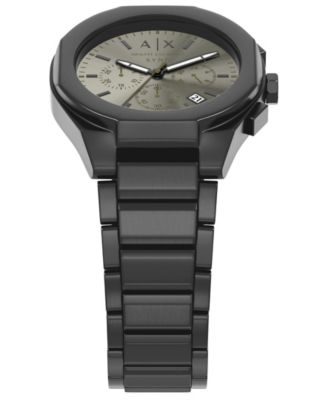 Armani Exchange Men's Sync Quartz Chronograph Gunmetal Stainless Steel Watch, 42mm