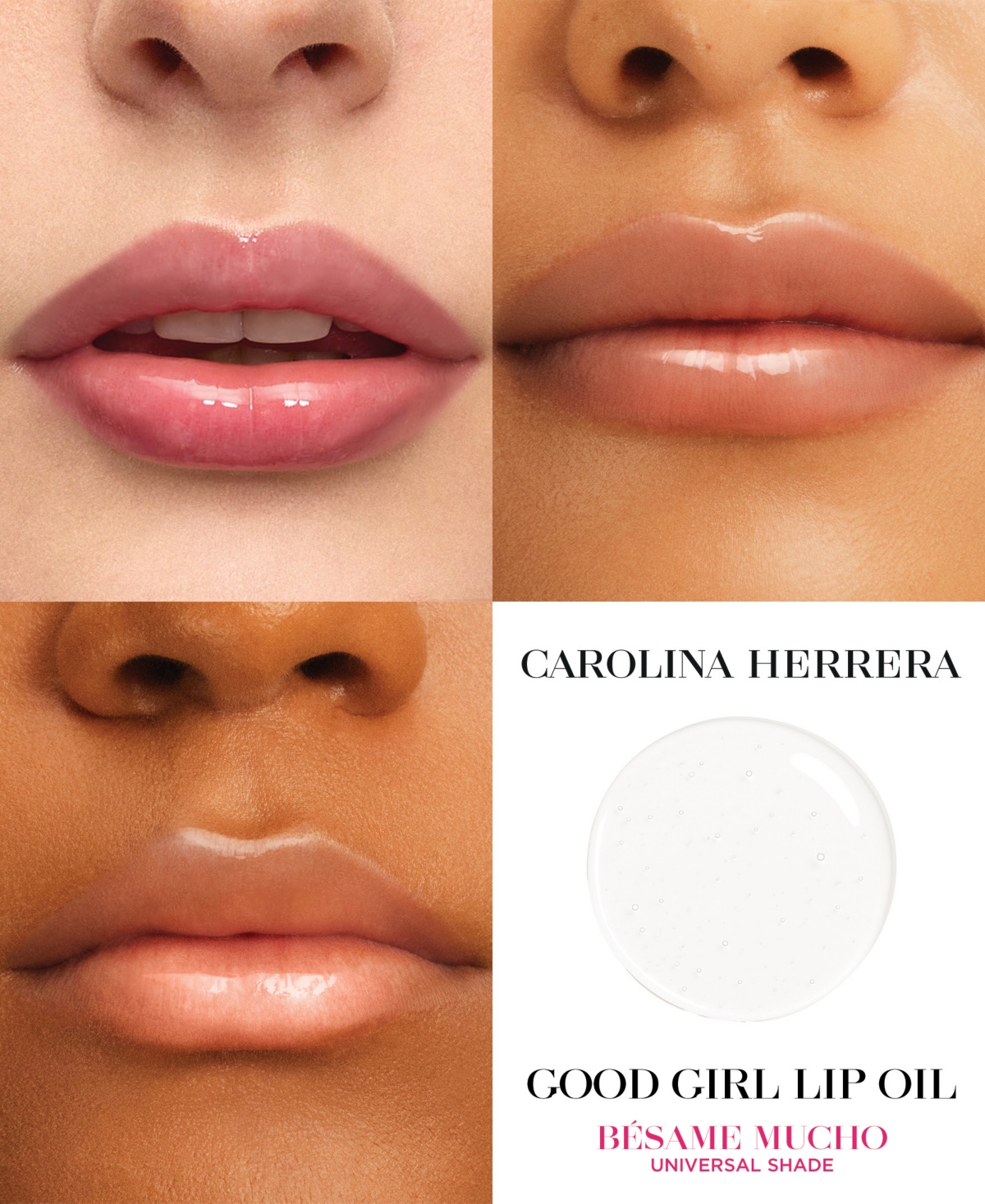 Carolina Herrera Good Girl Lip Oil, 0.2 oz.