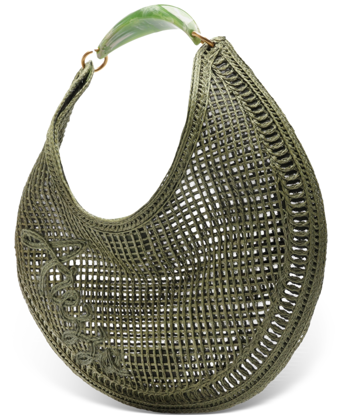 Arezzo Isla Medium Snap-Button Shoulder Bag
