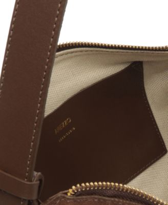 Simone Medium Suede Shoulder Handbag