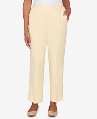Plus Size Al Fresco Tailored Flat Front  Pants