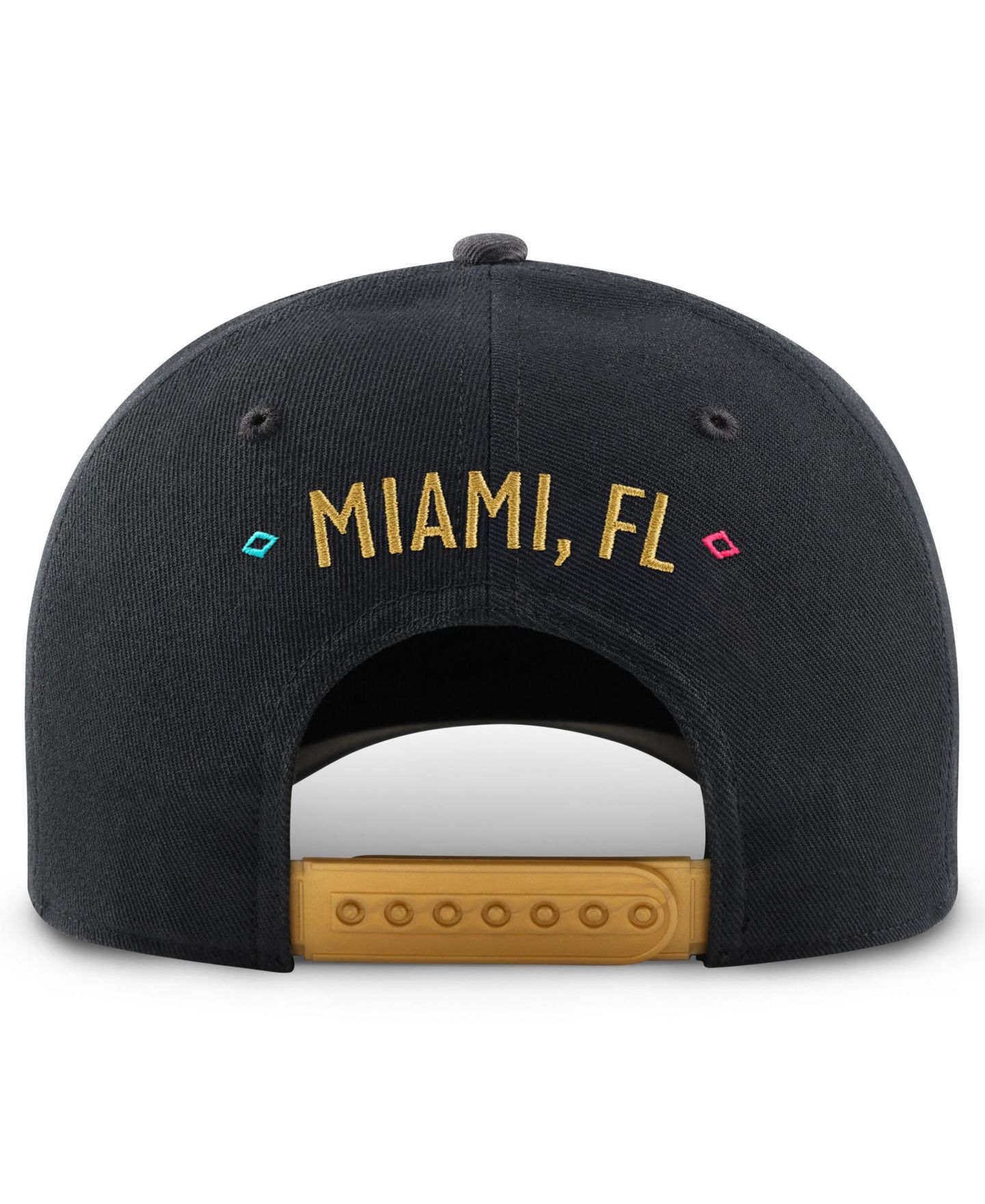 Мужская кепка Nike Black/Anthracite Indiana Hoosiers 2025 College Football Playoff National Champions Locker Room Rise Structured Hat — фото 4