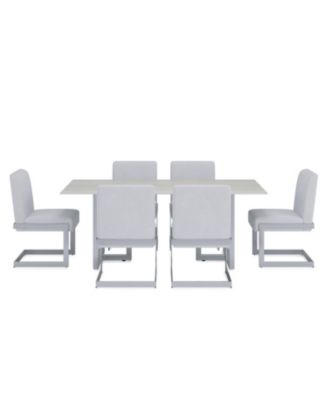  Emila 7-Pc. Dining Set (Rectangular Table & 6 Chairs), Created for Macy's