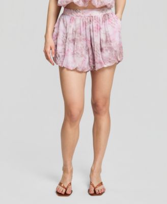 Women's Chiffon Bubble Shorts