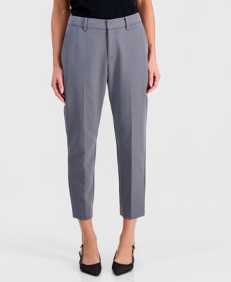 Petite Mid-Rise Slim Trousers
