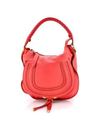 Small Marcie Hobo Leather