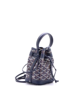 Mini Petit Flot Bucket Bag Coated Canvas