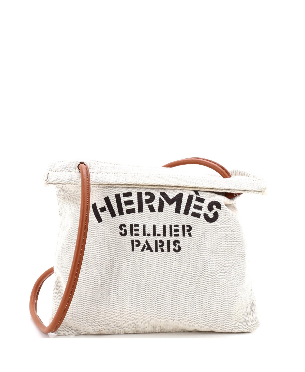 Pre-Owned HERMES Mm Aline Bag Toile