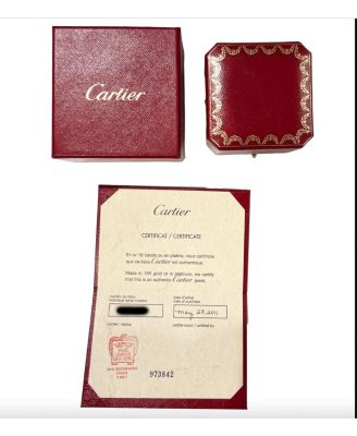 Cartier White Gold Small Model Love Ring