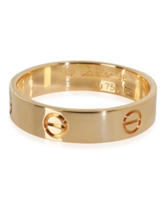 Yellow Gold  Love Ring