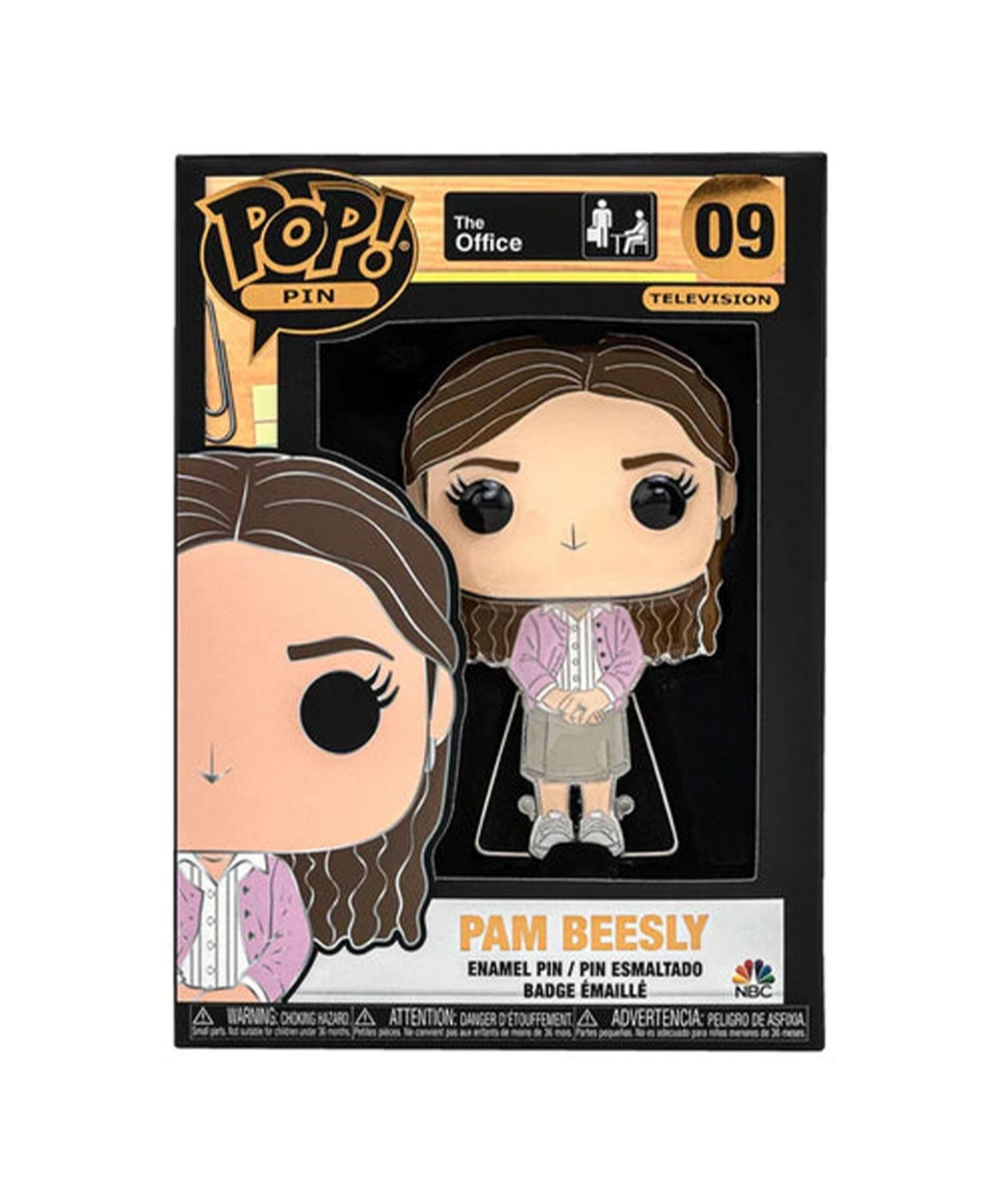 Детские фигурки Funko Pop! The Office Pam Beesly 3" 1-Piece Pop! Pin, Ages 3+ — фото 2