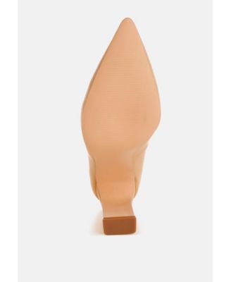 Womens Shacarri Faux Leather Pumps