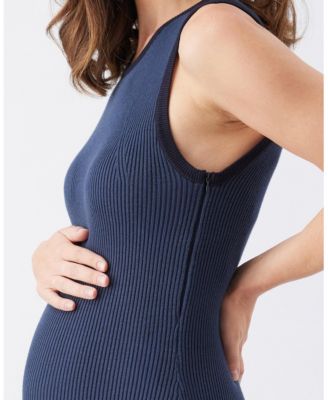 women's Noa Rib Knit Nursing Dress